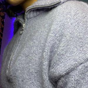 Casual comfy purple sweater✨